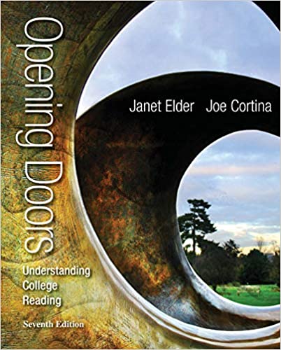 Opening Doors: Understanding College Reading (7th Edition) - Orginal Pdf